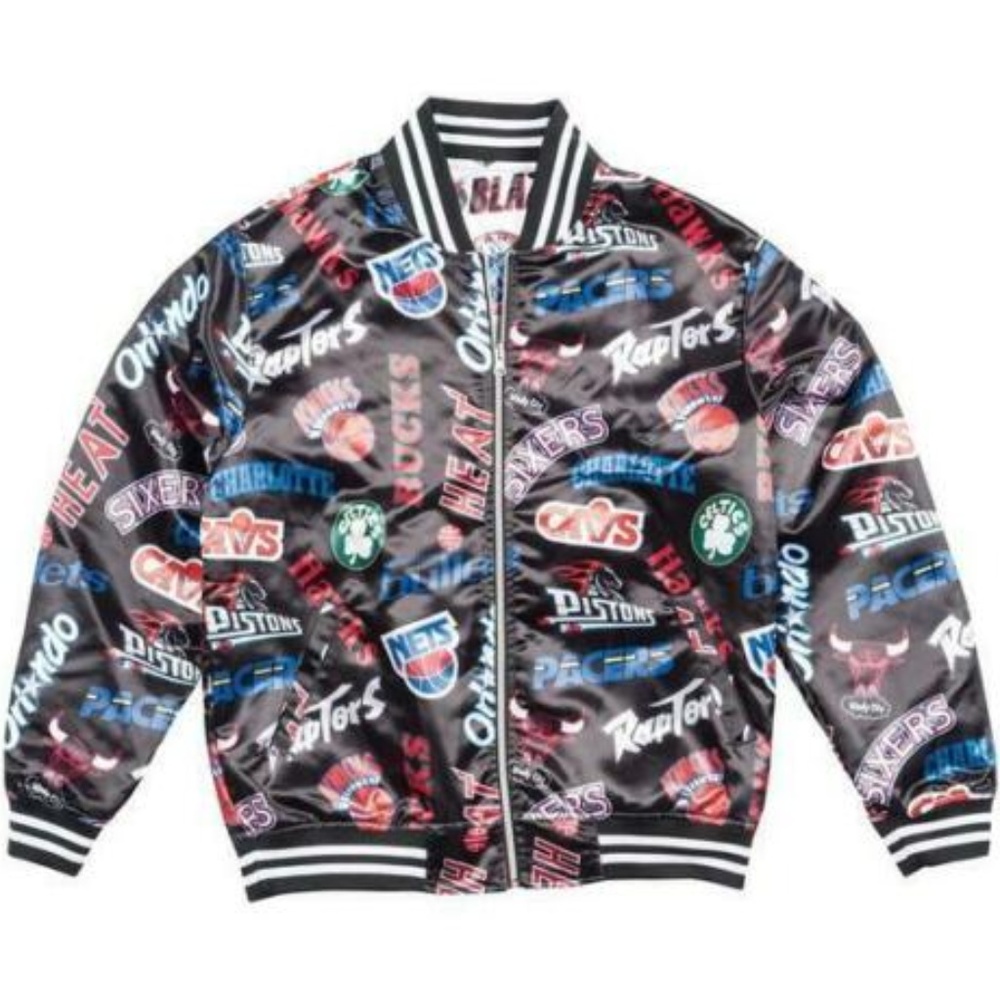 Mitchell & Ness Men's All-Over East/West Reversibl